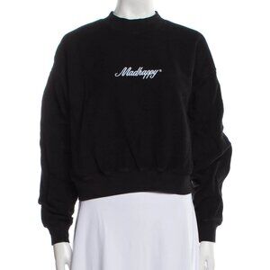 Madhappy black crewneck sweatshirt S